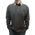 thumbnail image 2 of pstuiky camisa de manga larga para hombre, Camiseta de trabajo de manga larga con cuello holgado para hombre, talla grande, camiseta de manga larga con cuello Tops de hombre xxxxxl, 2 of 4