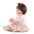 thumbnail image 4 of Muñeca De Muñeca De Alta Simución Del Silicón Suave De Los 43cm El Cumpleaños Zulema Muñeca de niña recién nacida, 4 of 8