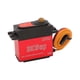 thumbnail image 4 of Servo RC de 30 kg de respuesta rápida, aleación de aluminio, 180 grados, resistente al agua, digital, con brazo de metal para coche, barco, robot RC, color rojo, 4 of 14