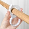 thumbnail image 2 of Punch-free S-Shaped Hooks | 4/6/10pcs Multifunctional Card Position Hook for Wardrobe Closet | Removable S Hook Anti-Drop Household Snap Ring, 2 of 7