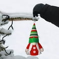 thumbnail image 4 of Ganfancp Cute Christmas Tree Decoration Glowing Doll Pendant Faceless Elderly Deer Antlers Doll Window Display Liquidación 1X Colgante Christmas Glow, 4 of 6