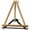 White, variant on Artist easel adult,Easley stand for painting,Tabletop Office Supplies Wood Shelf Painting Tabletop Display Frame Tripod Oil Holder & Stationery