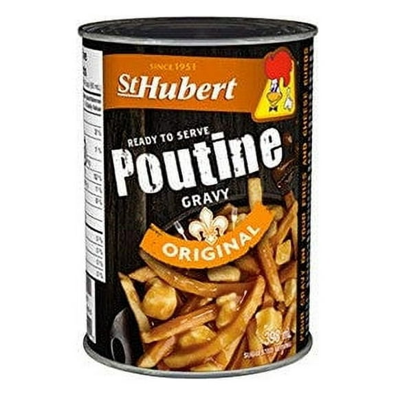 St Hubert Poutine Gravy 398ml/13.5 fl.oz., Cans (Pack of 3)