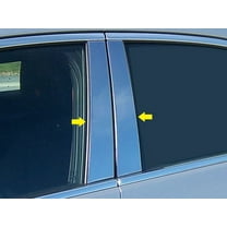 Stainless Steel Pillar Trim 4Pc Fits 2013-2018 Cadillac ATS PP53235 QAA