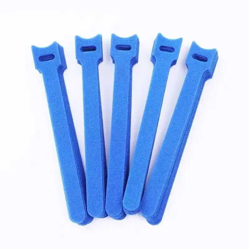 40 pieces of 12 * 150 mm Velcro, self-adhesive binding tape, data cable / network cable / earphone wire winder, binding tape