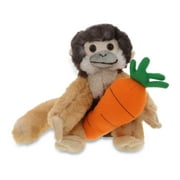 DolliBu Happy Easter Super Soft Plush Squirrel Monkey with Carrot - 12.5 inch