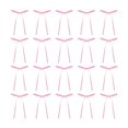thumbnail image 3 of Adornos para cupcakes AMABAZR Bowknot Ribbons Coquette x20 unidades, color rosa claro, 3 of 3