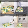 thumbnail image 6 of Non Slip Door Mat, Cute Limes Yellow Green Leaves Fast Drying Bath Tub Mats, Absorbent Bathroom Rugs Entrance Welcome Mat, Bath MatS for Tub, Floor, Home, Kitchen, Hotel,16x24in, 6 of 6