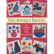 Easy Applique Blocks: 50 Designs in 5 Sizes (That Patchwork Place) [Paperback - Used]