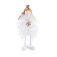 thumbnail image 2 of JERDAR Christmas Decorations Christmas Angel Plush Doll Pendant Xmas Tree Hanging Decoration Party Ornaments White, 2 of 2