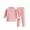 Pink, variant on ameIAEA Toddler Baby Boys Girls Clothes Kids Long Sleeve Crewneck Tops Pants Set Fall Winter Outfit