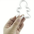 thumbnail image 3 of 10-Pack Gingerbread Man Cookie Cutters - Christmas Holiday Baking Tools for Homemade Cookies & Treats, 3 of 10