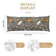 thumbnail image 4 of Cut cats Body Pillow Pillowcase One Size Body Pillow Cover with Hidden Zipper Body Pillow Case Gifts for Women Men Boys Girls, 4 of 6