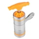 thumbnail image 5 of Máquina de fideos, máquina de fideos manual de acero inoxidable con 7 cabezales de molde, para hacer fideos en restaurantes familiares, 5 of 5