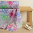 thumbnail image 4 of Soimoi Pink Cotton Voile Fabric Flower Watercolor Print Fabric by the Yard 42 Inch Wide, 4 of 7