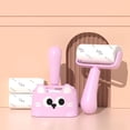thumbnail image 1 of Artículos esenciales para dormitorios, suministros de limpieza, cinta adhesiva para gatos con papel adhesivo de repuesto, 3 piezas de cinta adhesiva de tambor desmontable para limpieza de pelo de anim, 1 of 6