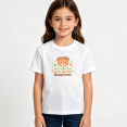thumbnail image 2 of Girls Graphic Tees Cute Teddy Bear Kids T Shirt Sweet Floral 100% Cotton Short Sleeve Soft Tops 4-13Y, 2 of 5