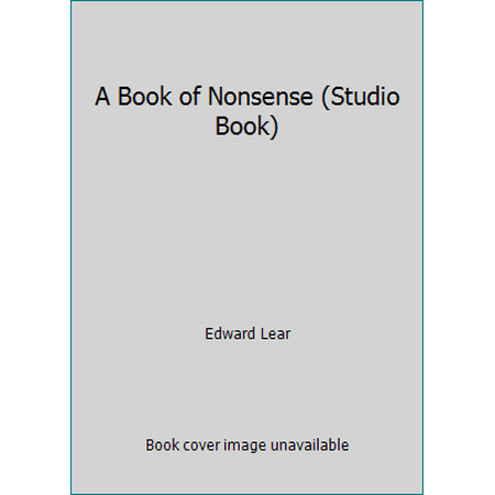 A Book of Nonsense (Studio Book) [Hardcover - Used]