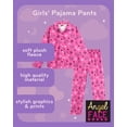 thumbnail image 4 of Angel Face Girls Pajama Set - 2 Piece Soft Flannel Sleep Shirt and Pajama Pants for Girls (7-16), 4 of 7