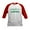 Red/White, variant on CafePress - Camping Retirement Plan Baseball Jersey - Kids Cotton Baseball Jersey, 3/4 Sleeve Shirt