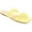Yellow, variant on Journee Collection Womens KATARI Open Toe Vinyl Flatform Sandals