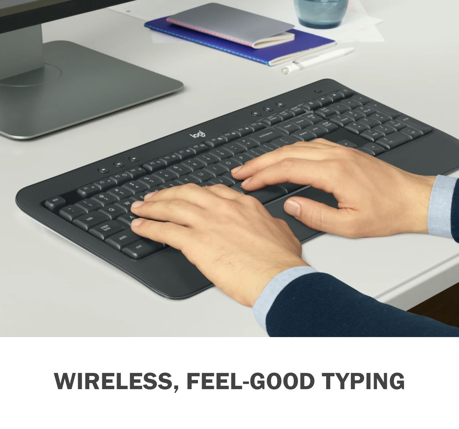 Logitech MK540 Advanced Wireless Keyboard & Mouse Combo Travel Home Office Modern Bundle for PC & Laptop, Pack of 2