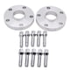thumbnail image 1 of 2 Piezas Espaciadores De Rueda Centrados En Cubo Pernos De 20mm Con 10 Pernos Para VW Audi, 1 of 9