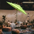thumbnail image 2 of Yescom 9 Ft 3 Tier Patio Umbrella with Solar LED Crank Tilt Button Aluminum Outdoor, 2 of 9