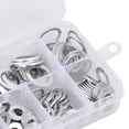 thumbnail image 2 of Aluminum Flat Washers Assortment Kit - 200 Pieces, 9 Sizes (5-14mm) with High-Temp Resistance, Oxidation Protection & Sturdy Storage Box for Indoor/Outdoor Construction, Electrical Maintenance,, 2 of 6