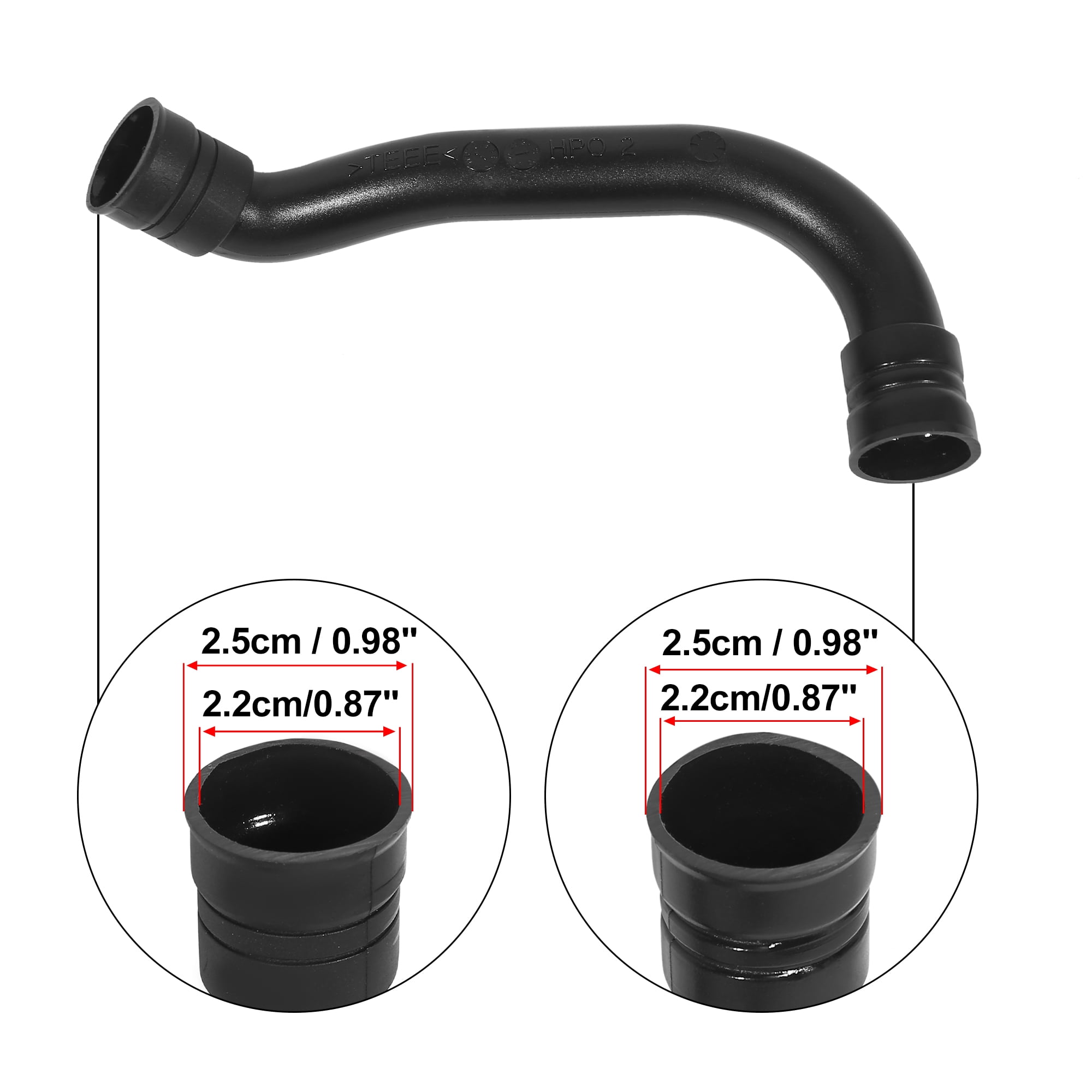 Unique Bargains Turbocharger Intake Pipe Hose for Mercedes-Benz C200 C250 2010 2012 2013