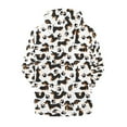 thumbnail image 6 of DISNIMO Dachshund Hoodies for Girls Paw Print Hoodie Kids Boys Hoodies with Zip Hoodie Sweatshirt Girls Hooded Sweatshirts Zip Up Boys Hoodie Jackets Size 11-13 Jacket Teen Girl Streetwear Hoodie, 6 of 7