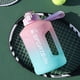 thumbnail image 4 of Termos para agua deportiva de 2400 ML, botella grande para Fitness para exteriores (rosa), 4 of 8