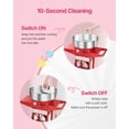 thumbnail image 2 of VEVOR Electric Cotton Candy Machine with Cart, 1000W Commercial Candy Floss Maker with 20.5 in Stainless Steel Bowl, Sugar Scoop, and Drawer, Easy to Use, for Home, Kids Birthday, Family Party, Red, 2 of 9