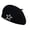 Black, variant on Shimmering Star Decors Beret Hat Round Hat for Office Women Girl Daily Outfit