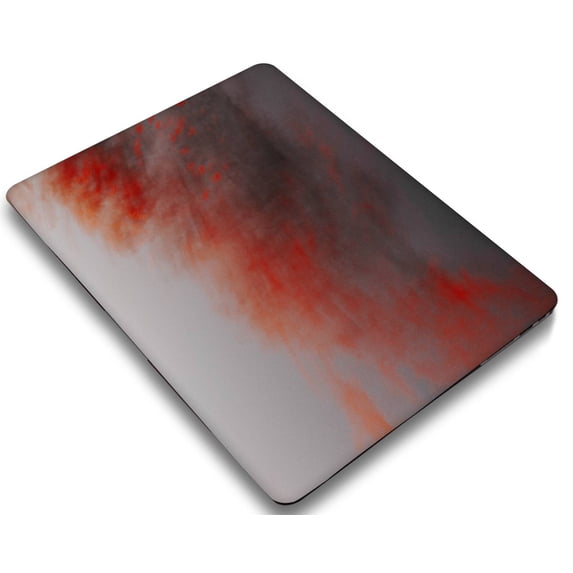 KSK KAISHEK Plastic Hard Protective Shell Case Cover Compatible 2022.0 Rel. MacBook Air 13.6 Inch Retina Display + Black Keyboard Cover Model: A2681 Red series 0914