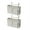 White, variant on MISSMILE Bedside Caddy Keeps Your Bedside Organized Bedside Organizer Stores Books Magazines And Remotes Hanging Organizer Gray
