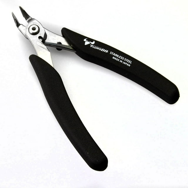 Tsunoda SNB-125 Pinces de Découpe en Acier Inoxydable (Type Courbé de 5 Pouces)
