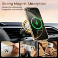 thumbnail image 4 of Magnetic for iPhone 16 Pro Max Case, Built-in Camera Stash Stand, Compatible with MagSafe, 16FT Military Protection, Shockproof Slim Phone Case for iPhone 16 ProMax 6.9",Golden, 4 of 10