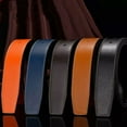 thumbnail image 3 of New Leather No Buckle For H 38mm Replacement Belt Men's Strap Straps, 3 of 4