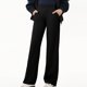 thumbnail image 1 of Cowsor Wide Leg Pants for Girls High Waist Relaxed Dress Pants with Pockets, 1 of 7
