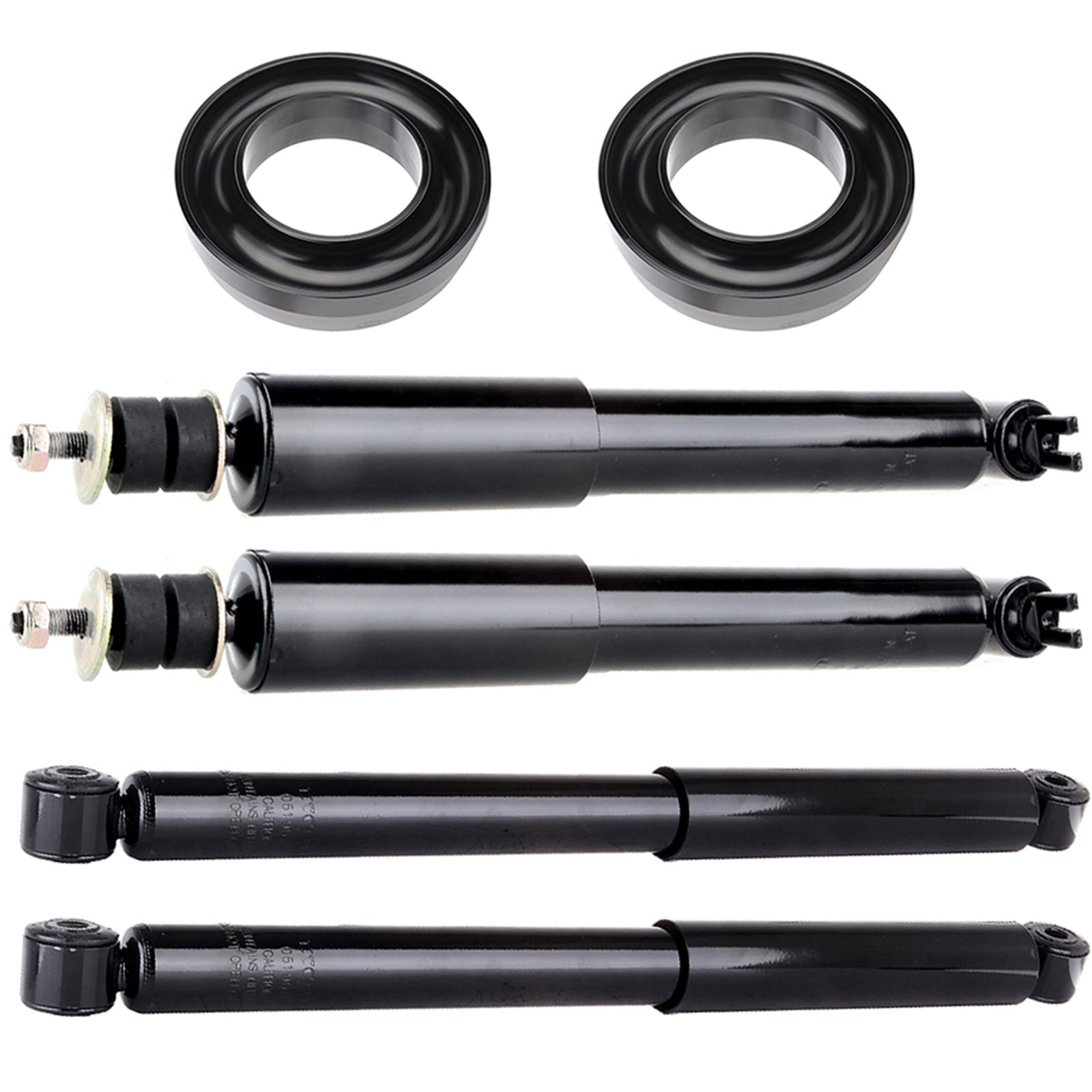 ECCPP Leveling Lift Kit Strut Spacers Struts Shock Absorbers Assembly for Chevy Silverado 1500
