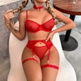 thumbnail image 1 of Lencería sexy Conjunto de ropa interior de mujer Conjunto de lencería erótica de encaje sexy Conjunto de ropa interior femenina Sujetador de encaje Bragas Ropa interior Mujer Tan Jianjun unisex, 1 of 2