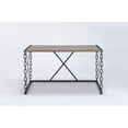 thumbnail image 5 of ACME Jodie Console Table in Rustic Oak & Black Finish, 5 of 7