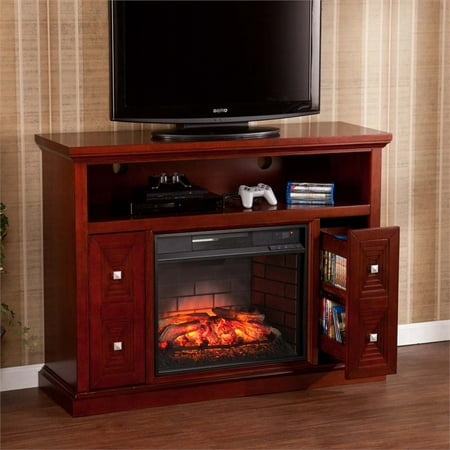 Southern Enterprises Creston Infrared Electric Fireplace Tv Stand
