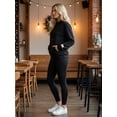 thumbnail image 4 of Sudadera Hoodie Casual para Dama con Estilo Moderno y Cómod, 4 of 5