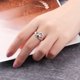 thumbnail image 5 of Anillo de Plata 925 Liwang Mujer Talla 59 Banda 2mm, 5 of 5