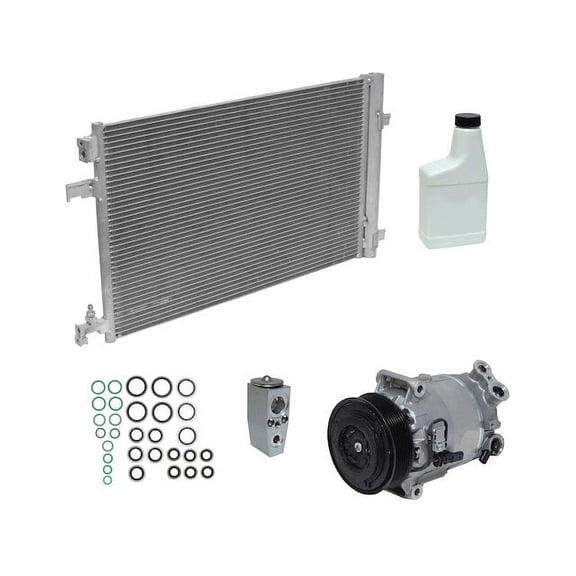 A/C Compressor Kit - Compatible with 2013 - 2014 Chevy Malibu Eco