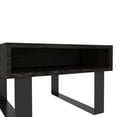thumbnail image 4 of Bestar 104162-000022 Lyra End Table, Black Oak - 23. 6 x 23. 6 x 15. 63 in., 4 of 9