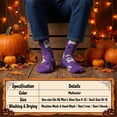 thumbnail image 4 of LITERRA Mens Halloween Socks Crew Socks Breathable Lightweight Socks 5 Pairs for Men, 4 of 7