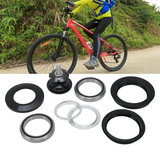Bike Headset Bearings, Low Noise Aluminum Alloy Material Road Bike Headset  Bearings Sealing For 44-50.6mm Frame 